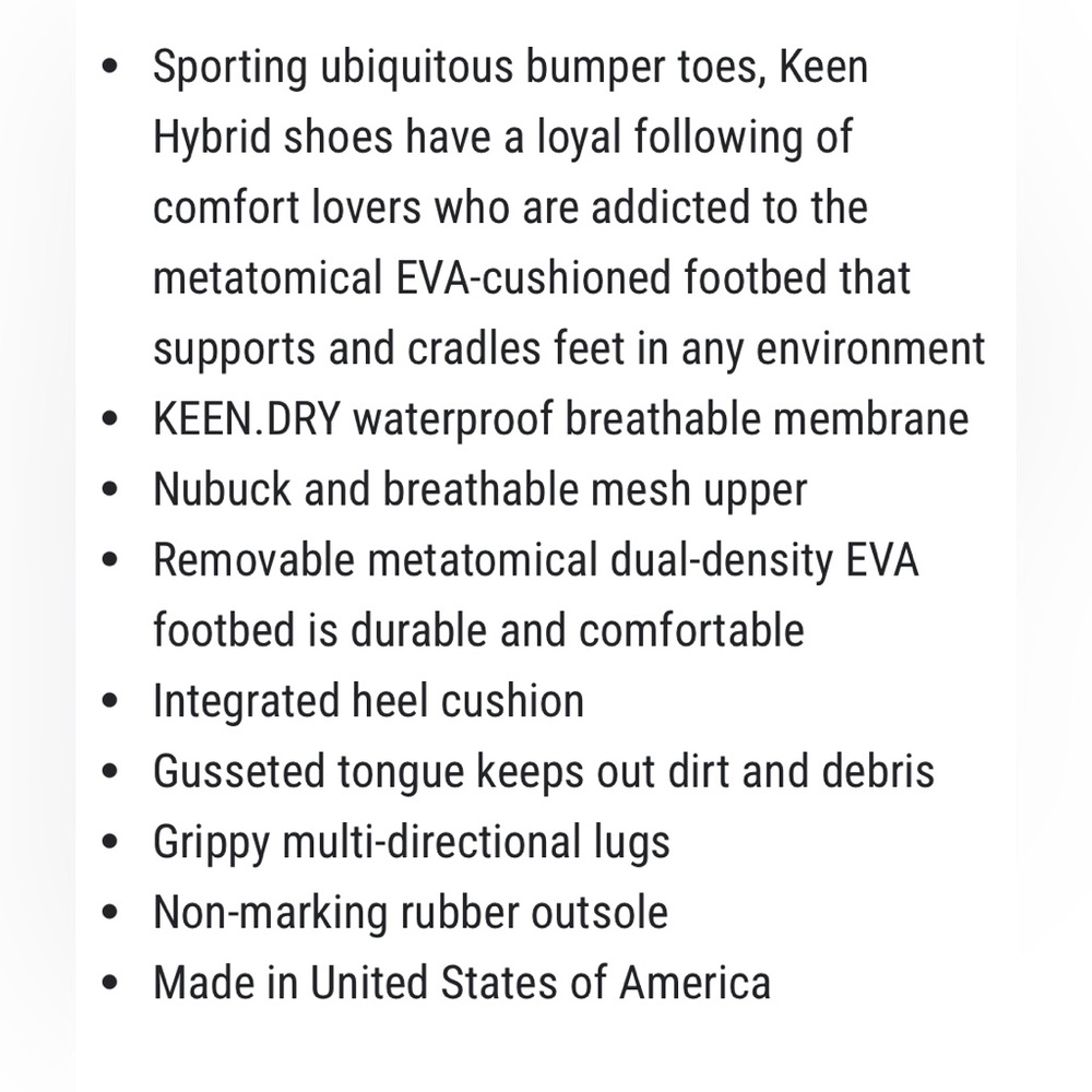 Men’s Keen Durand hiking boots - Picture 9 of 9